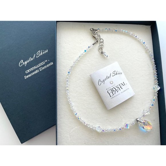 Swarovski Jewelry - Crystal Skies Swarovski clear crystal necklace New in Box